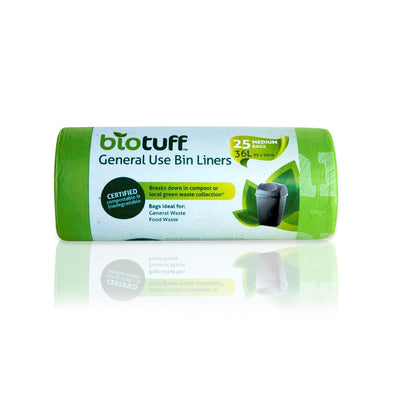 Bio Tuff Need Wipes biodegradable bin liners